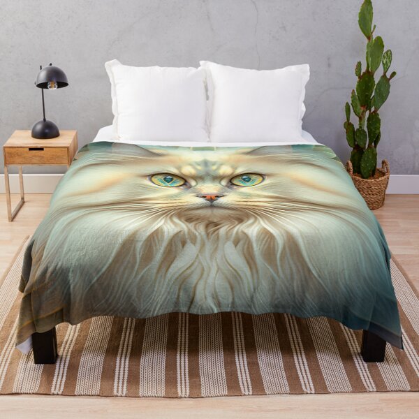 Item preview, A Fractal Portrait of a British Longhair Cat designed and sold by Daniel Leighton.