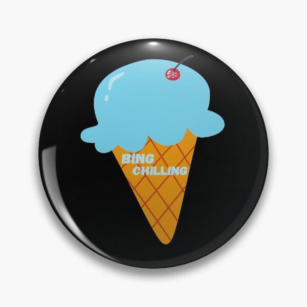 Item preview, BING CHILLING - ICE CREAM MEME designed and sold by ArtzandDesignz.