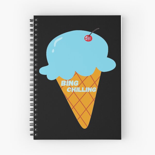 Item preview, BING CHILLING - ICE CREAM MEME designed and sold by ArtzandDesignz.