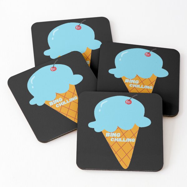 Item preview, BING CHILLING - ICE CREAM MEME designed and sold by ArtzandDesignz.