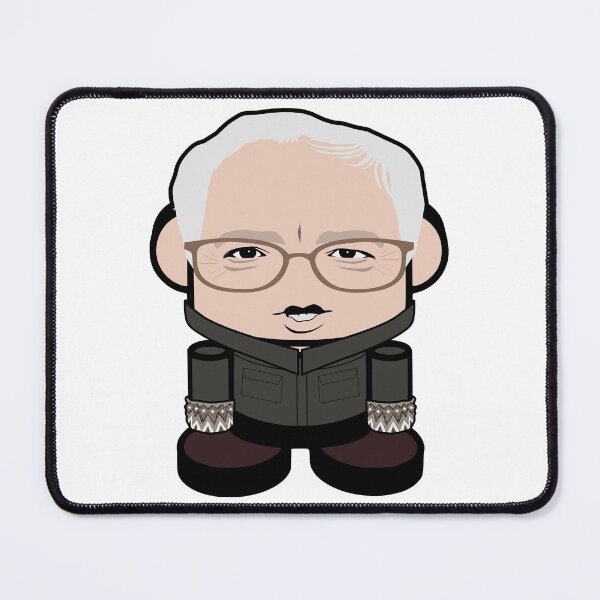 Item preview, Mr. Bernie'bot POLITICO'BOT Toy Robot (Mittens) designed and sold by Carbon-Fibre Media.
