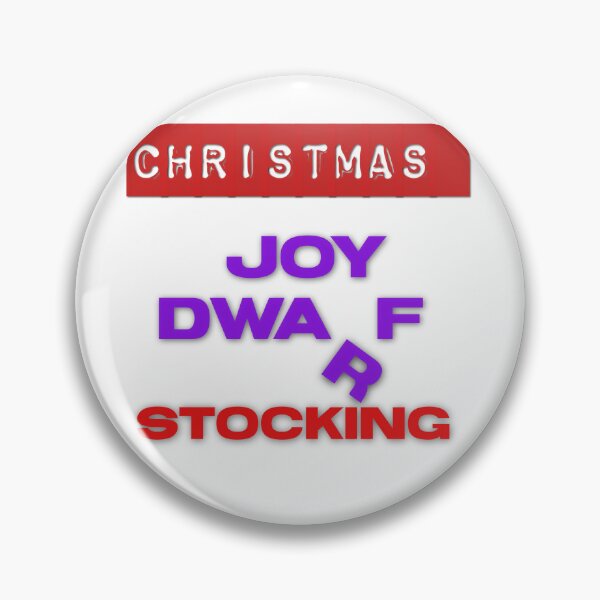Item preview, christmas joy dwarf stocking designed and sold by abudesigner.