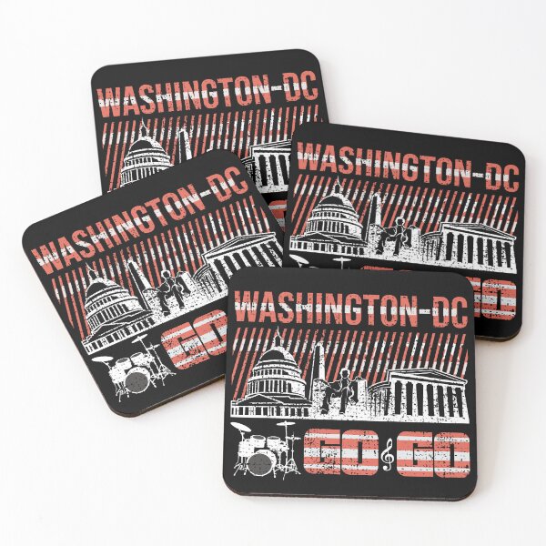 Item preview, I Love D.C. Go Go Washington DC Music Scene Grungy Distressed Version designed and sold by CharJens.