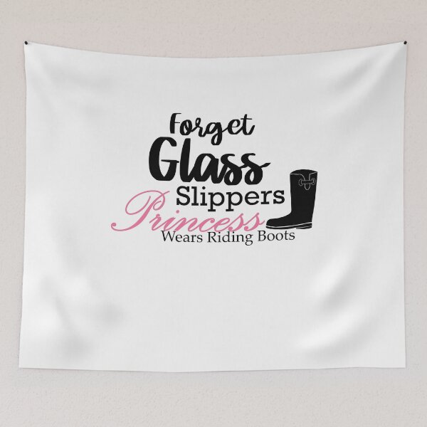 Item preview, Forget Glass Slippers Princess Wears Riding Boots  designed and sold by Seas Wanda.