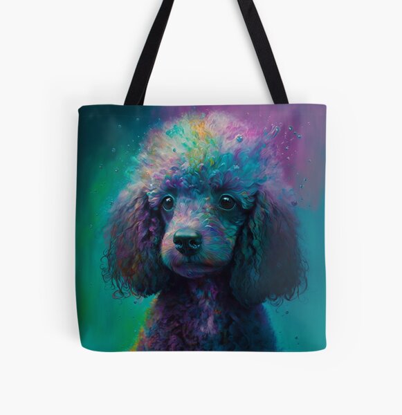 Poodle Playtime Tote Bag