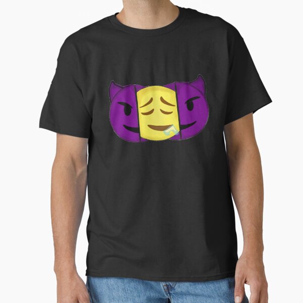 Item preview, the horny-devil-emoji  designed and sold by KIRA BROWN.