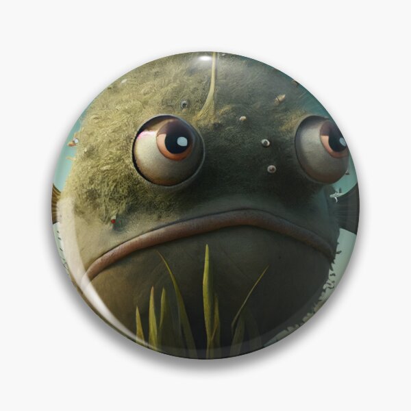 Artikelvorschau, Cute Funny Little Weird Swamp Monster Digital Painting entworfen und verkauft von CodeAndColors.