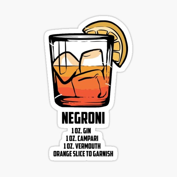 Negroni Sticker