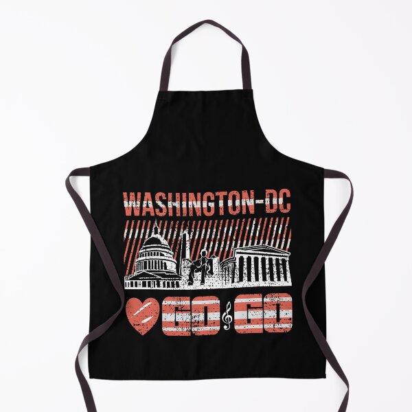 Item preview, I Love D.C. Go Go Washington DC Music Scene Grungy Distressed Version designed and sold by CharJens.