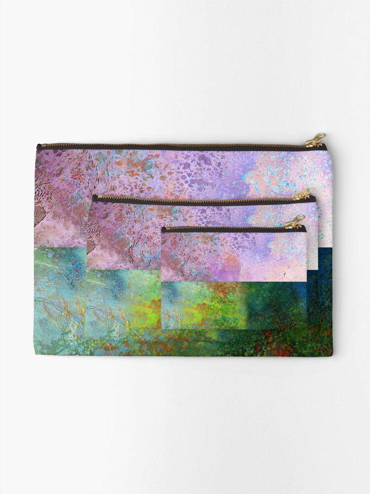 Thumbnail 2 of 4, Zipper Pouch, Inverse Abstract designed and sold by AmandaFineArt.
