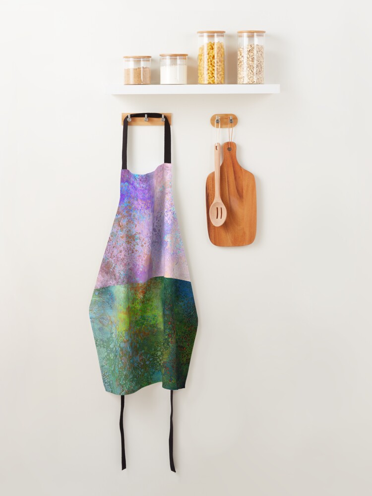 Thumbnail 4 of 6, Apron, Inverse Abstract designed and sold by AmandaFineArt.