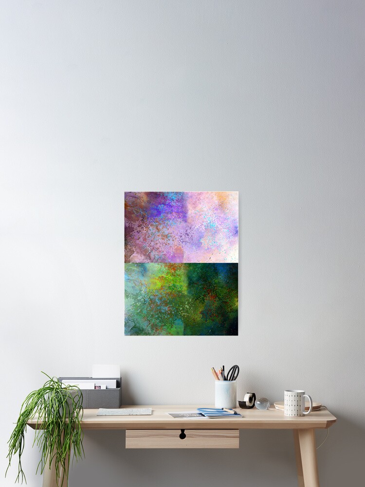 Thumbnail 2 of 3, Poster, Inverse Abstract designed and sold by AmandaFineArt.