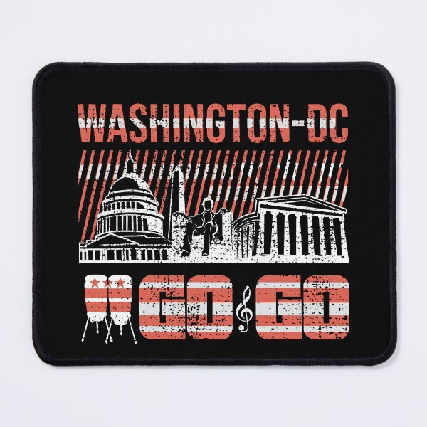 Item preview, I Love D.C. Go Go Washington DC Music Scene Grungy Distressed Version designed and sold by CharJens.