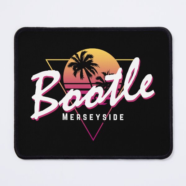 Item preview, Funny 80s Retro Sunset 'Bootle' Merseyside designed and sold by dinosareforever.