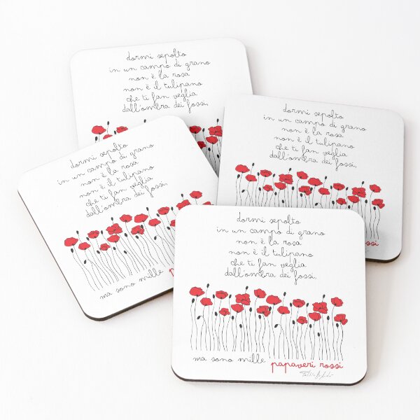 Item preview, Fabrizio De André Tribute: 'La guerra di Piero' Song Design designed and sold by EM DESIGN STUDIO.