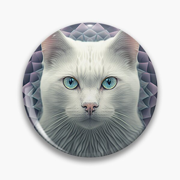 Item preview, A Fractal Portrait of a Burmilla Cat designed and sold by Daniel Leighton.