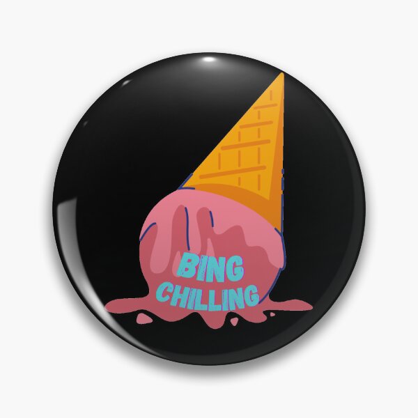 Item preview, BING CHILLING - ICE CREAM MEME designed and sold by ArtzandDesignz.