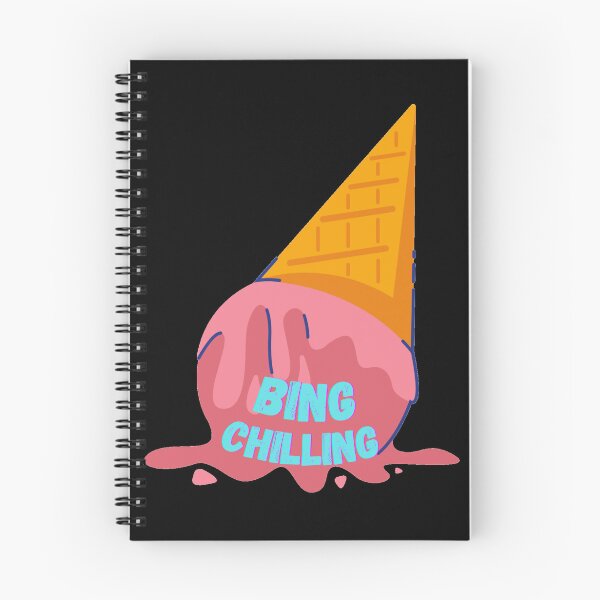 Item preview, BING CHILLING - ICE CREAM MEME designed and sold by ArtzandDesignz.