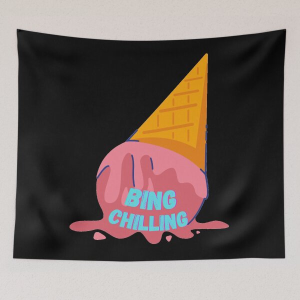 Item preview, BING CHILLING - ICE CREAM MEME designed and sold by ArtzandDesignz.