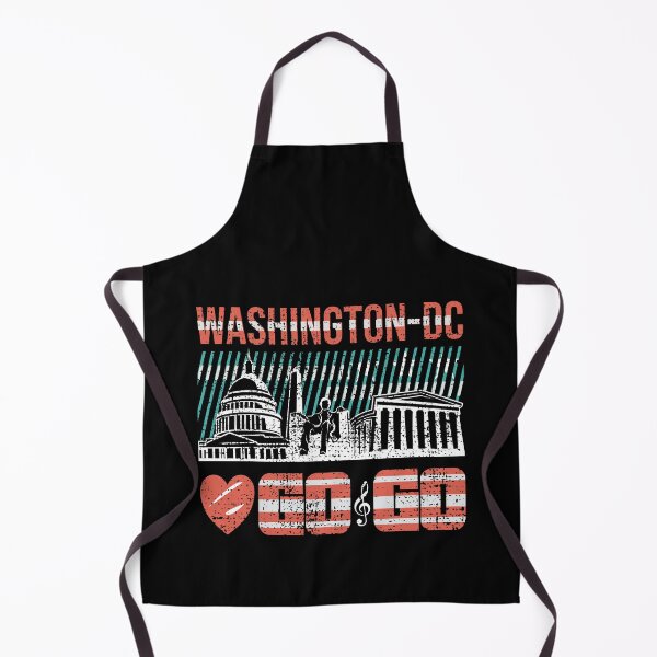 Item preview, I Love D.C. Go Go Washington DC Music Scene Grungy Distressed Version designed and sold by CharJens.