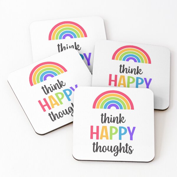 Item preview, Think Happy Thoughts designed and sold by runningwithfoxes.