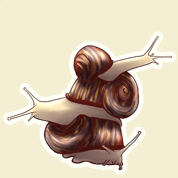 Artwork thumbnail, Snail Stack by Kirin-Riki