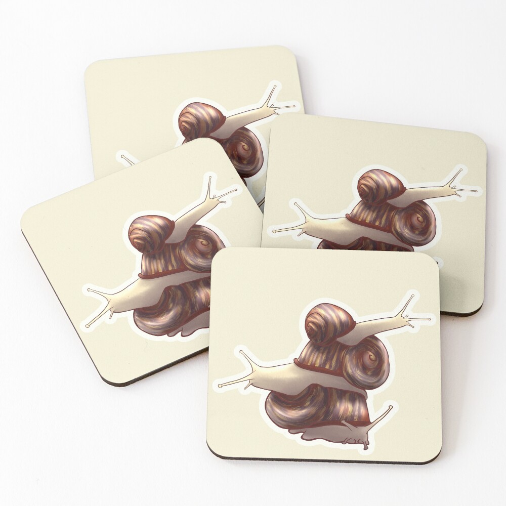 Item preview, Coasters (Set of 4) designed and sold by Kirin-Riki.