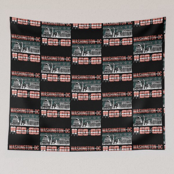 Item preview, I Love D.C. Go Go Washington DC Music Scene Grungy Distressed Version designed and sold by CharJens.