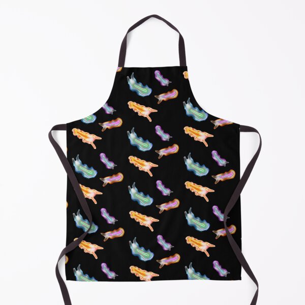 Item preview, Cool sea creatures, Turbellaria, black background designed and sold by Osher-BioArt.