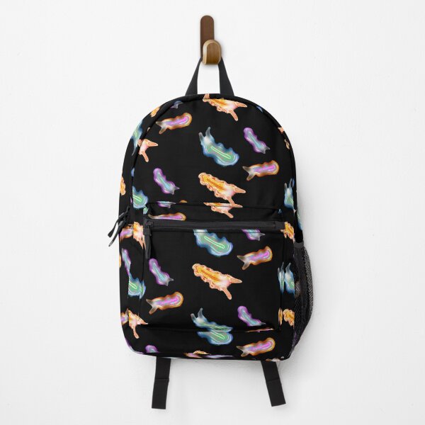 Item preview, Cool sea creatures, Turbellaria, black background designed and sold by Osher-BioArt.