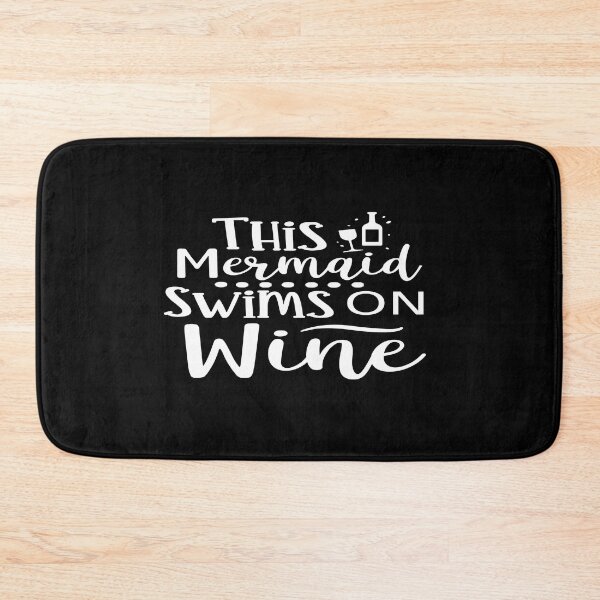 Item preview, This Mermaid Swims on Wine designed and sold by phassystore.