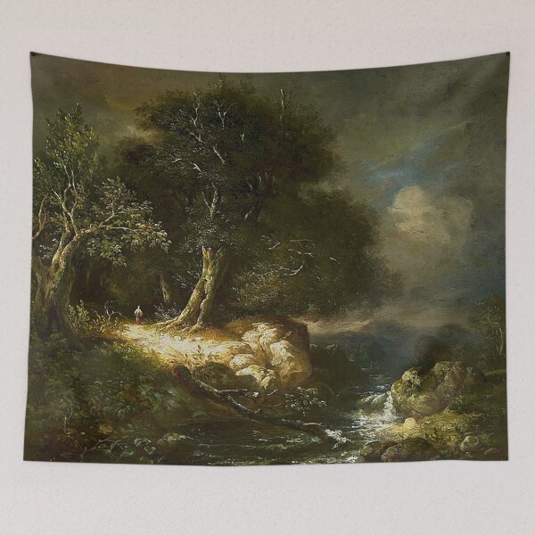 Item preview, Stark- Landscape After a Storm designed and sold by tomorrowsart.