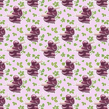 Artwork thumbnail, Snail Stack Pink by Kirin-Riki