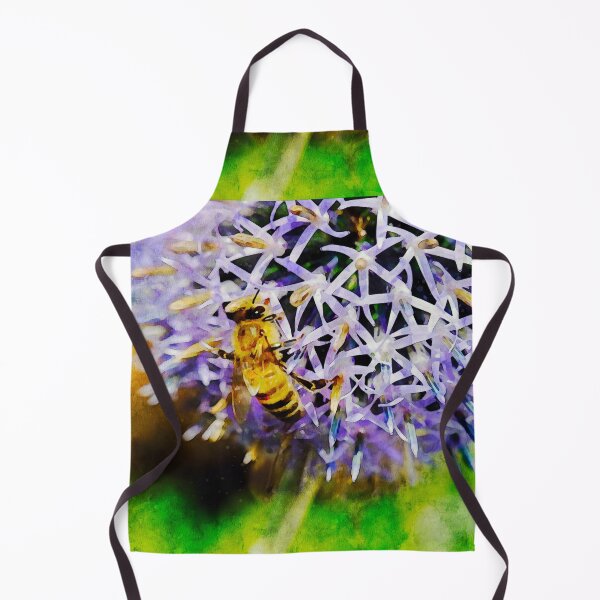 Item preview, Bee On Small Globe Thistle 4 designed and sold by Robert Alsop.