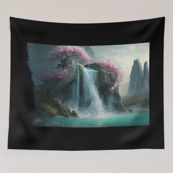 Item preview, Tropical Waterfall designed and sold by ParadiseSlice.
