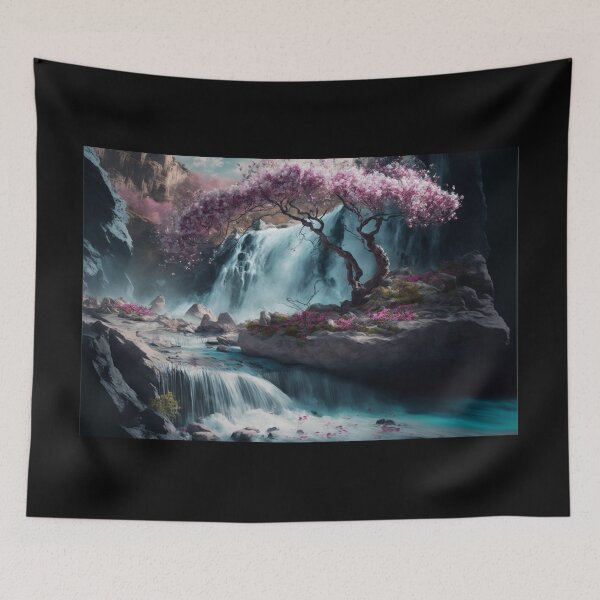 Item preview, Tropical Waterfall designed and sold by ParadiseSlice.