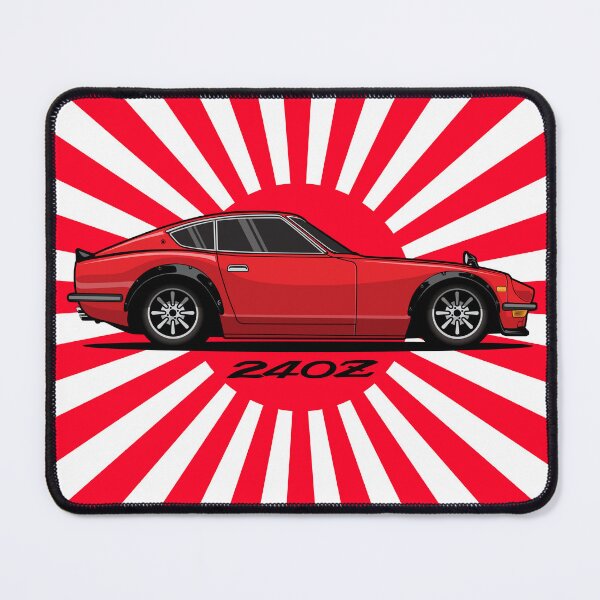 Item preview, Red Datsun 240 z Japanese Sun designed and sold by blackdogshop.