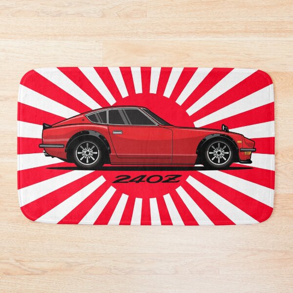 Item preview, Red Datsun 240 z Japanese Sun designed and sold by blackdogshop.
