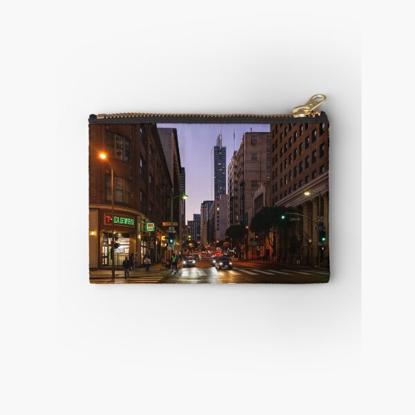Item preview, Downtown LA, Olive Street at Dusk designed and sold by ZEDimages.