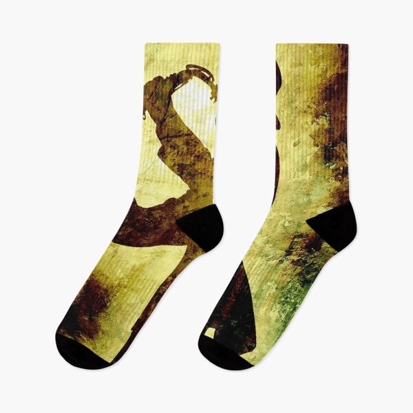 Item preview, Saxophone Retro Metallic Gold Silhouette  designed and sold by Soy-el-Soil.