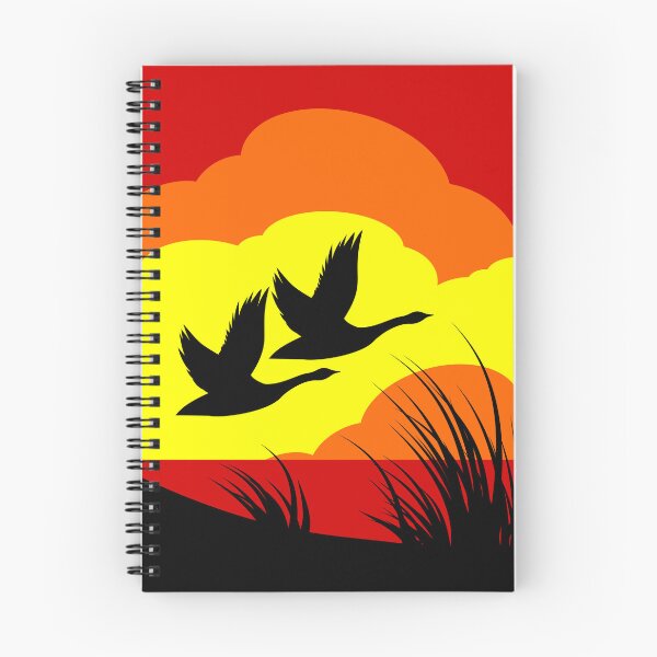 Item preview, Geese Flying In Sunset Over Water designed and sold by studioart.