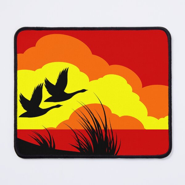 Item preview, Geese Flying In Sunset Over Water designed and sold by studioart.