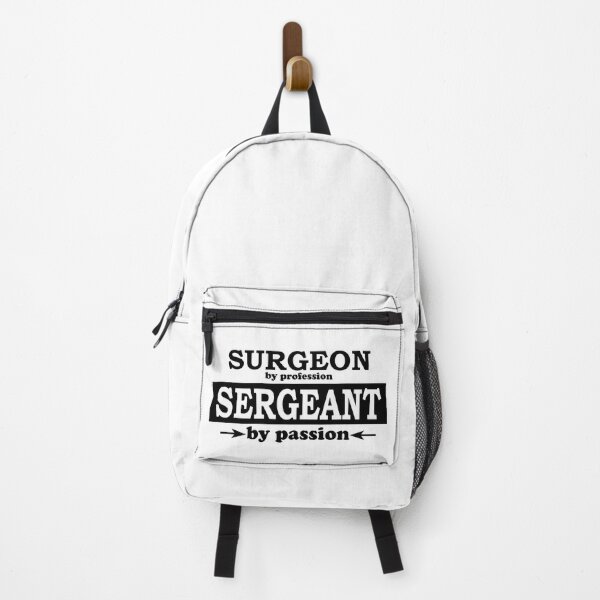 Item preview, Surgeon by Profession, Sergeant by Passion designed and sold by TrulyRested.