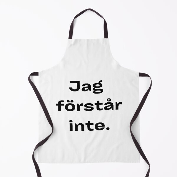 Item preview, Jag förstår inte (I don't understand) Swedish design designed and sold by Mimifsud.