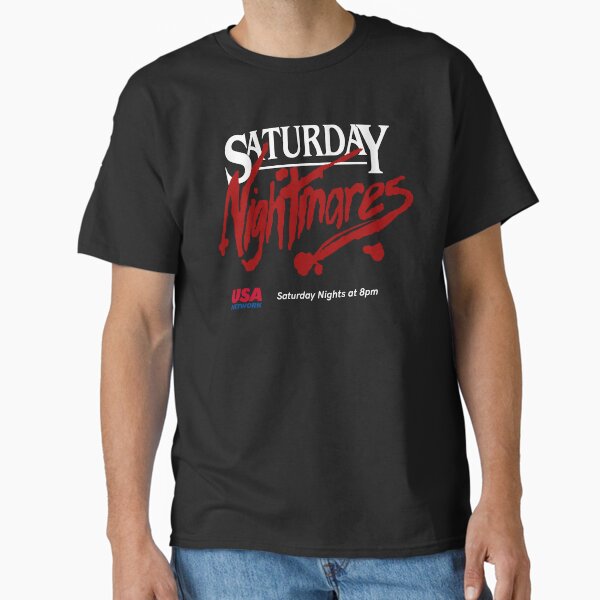 Item preview, Saturday Nightmares designed and sold by TeeArcade84.