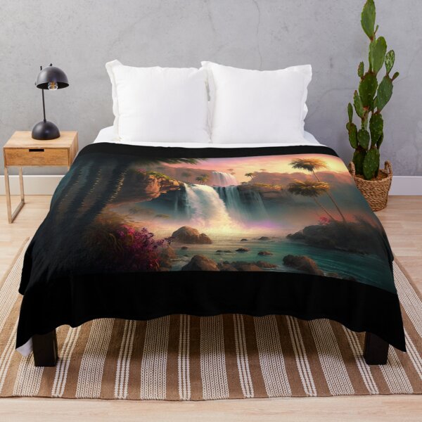 Item preview, Tropical Waterfall designed and sold by ParadiseSlice.