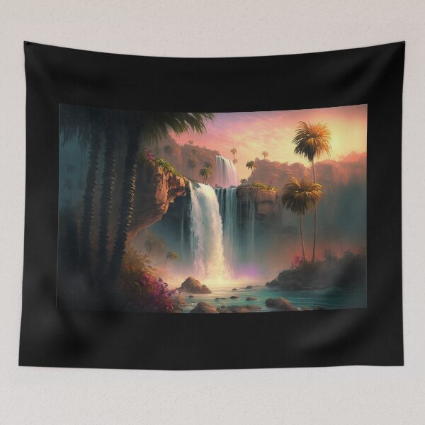 Item preview, Tropical Waterfall designed and sold by ParadiseSlice.