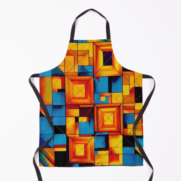 Item preview, Burning Candel - Overlapping Squares - Abstract Art designed and sold by Mitch-Angelo.