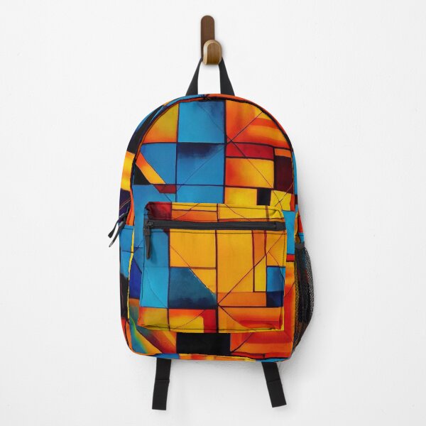 Item preview, Burning Candel - Overlapping Squares - Abstract Art designed and sold by Mitch-Angelo.
