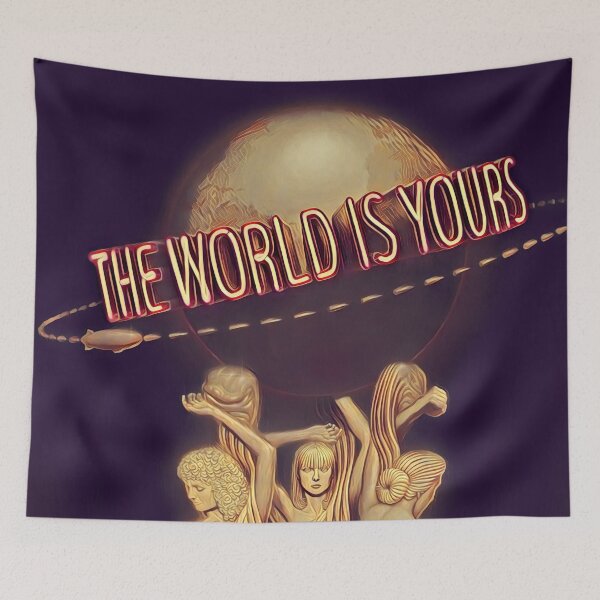 Item preview, Scarface The World is Yours Statue #4 designed and sold by ^ H12021 ^.